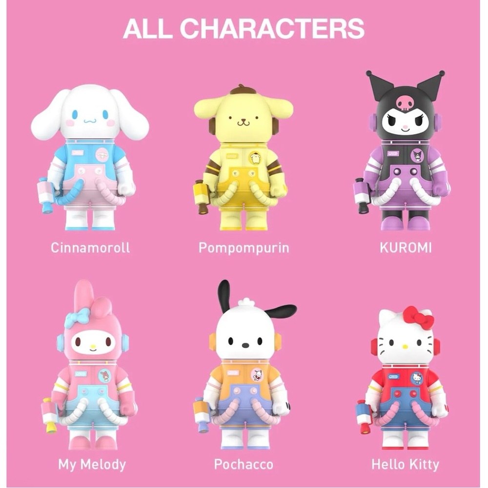 MEGA SPACE MOLLY 400% KUROMI HELLO KITTY & FRIENDS SERIES - Picture 10 of 10